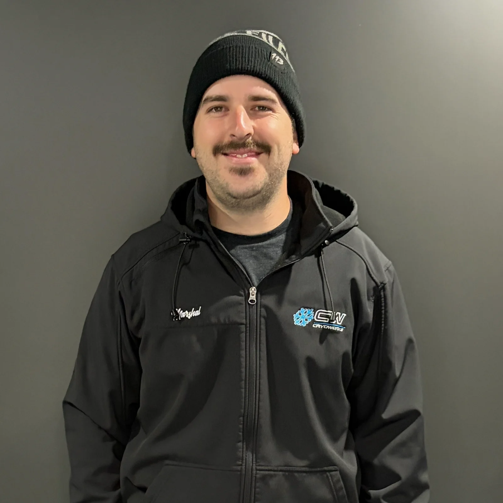 Marshal Robinson, CryoWorks operations manager and lead blast technician